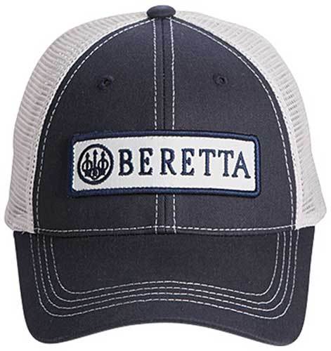 VTG Beretta Trident Logo Derby Cap Navy Blue Visor  display picture 1