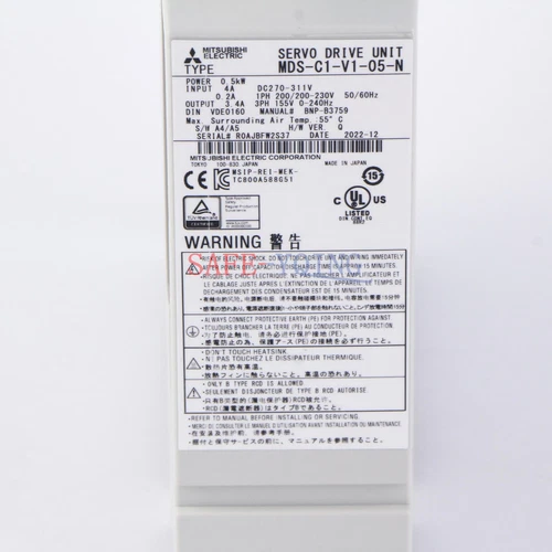NEW ONE Mitsubishi Servo Drive MDS-C1-V1-05-N MDSC1V105-N - Picture 13 of 24