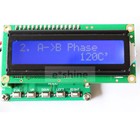 Dreiphasen-Sinus-Signalgenerator 0 bis 360 ° Frequenzzähler 1.00 ~ 200KHZ