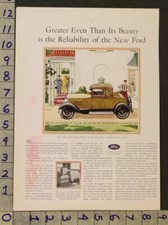 1928 Auto Ford Model A Detroit Hot Rat Rod Engine Mechanic Sport Coupe Ad Sc20