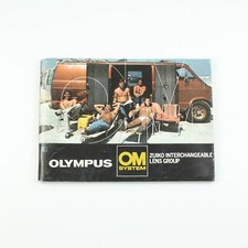 Olympus OM Zuiko - Interchangeable Lenses Group - Lens Brochure - Booklet