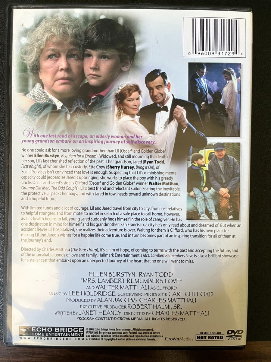 Mrs. Lambert Remembers Love - Ellen Burstyn - Walter Matthau