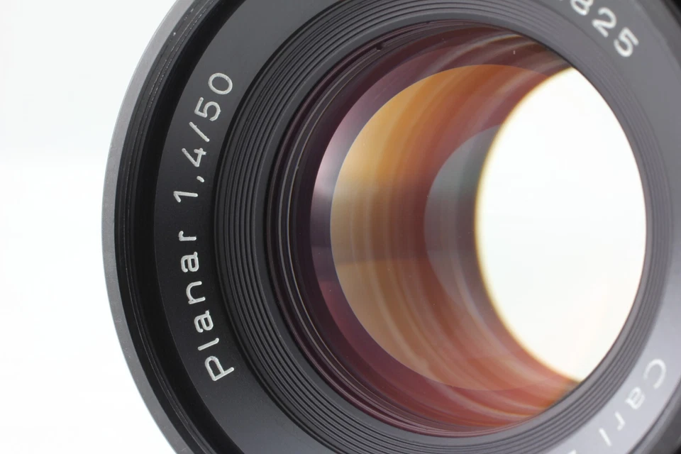 [Near MINT++] Contax Carl Zeiss Planar 50mm f/1.4 T* AEJ MF Lens CY Mount Japan - Image 3 of 4