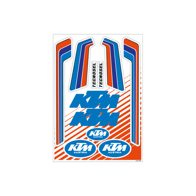 UNIVERSAL MOTORCYCLE STICKERS KIT KTM VINTAGE TIME TECNOSEL BLACKBIRD CRYSTAL eBay