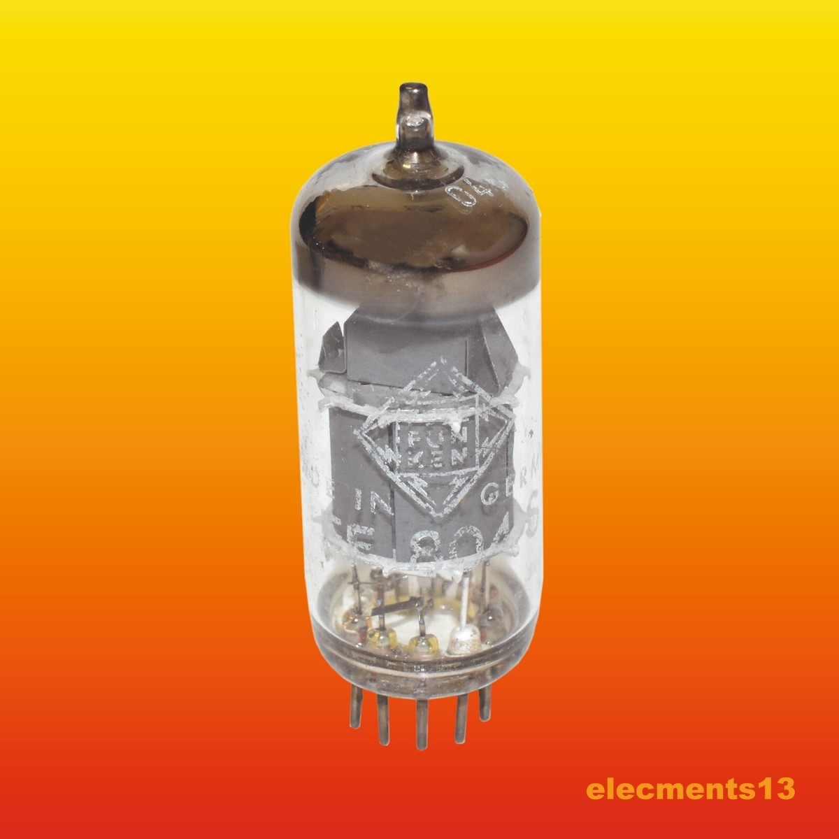 EF804S TELEFUNKEN VACUUM PETNODE AUDIO FREQUENCY NOS | eBay