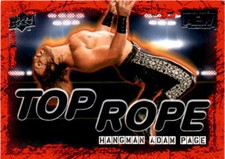 2021 Upper Deck AEW #TR-8 Hangman Adam Page Top Rope