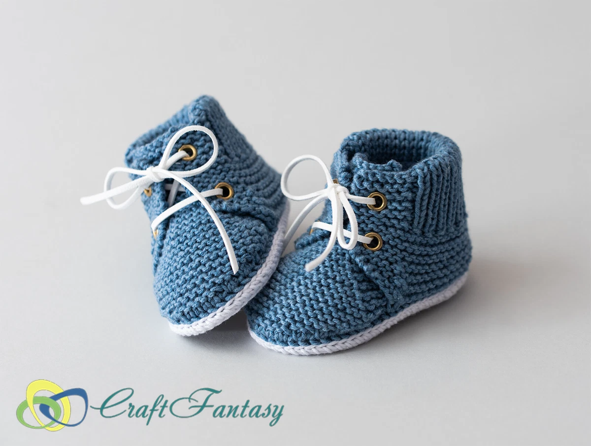 Zapatos vans tejidos top a crochet 50