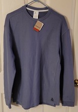 Reebok Twill Crew Pullover Sweatshirt Men's Size M NWT MSRP 50