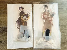 Black Butler G Fantasy Museum Big Acrylic Stand Sebastian & Ciel Set of 2 NEW