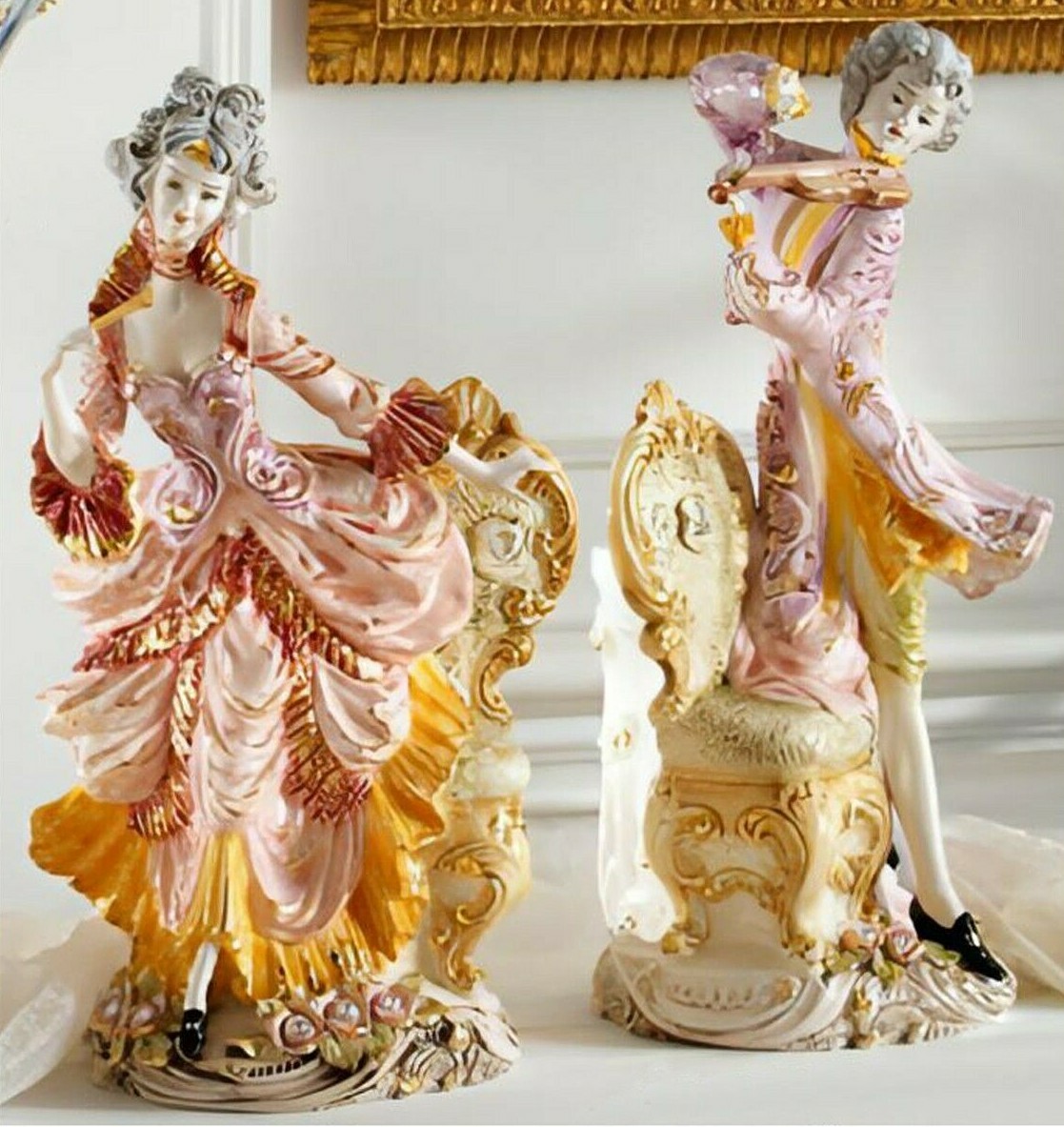 CAPODIMONTEバイオリン弾き 40-cm