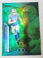 Aidan Hutchinson 2022 Illusions Trophy Collection Emerald RC #29 Lions