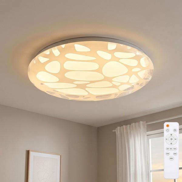 Deckenlampe Deckenleuchte Esszimmerleuchte Dimmer Fernbedienung CCT LED D 38 Cm-image