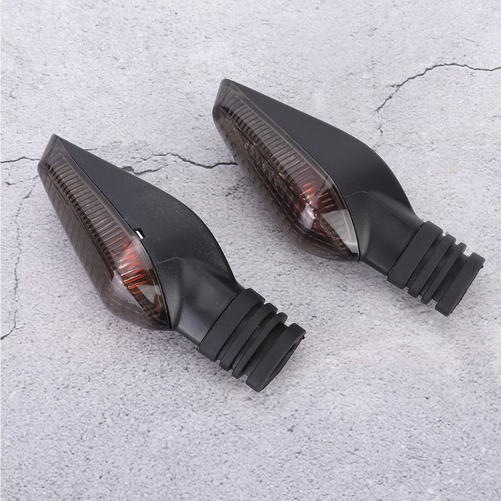 ⁺Smoky Lens Pair Of Turn Signal Light Indicator Lamp For Streetfighter