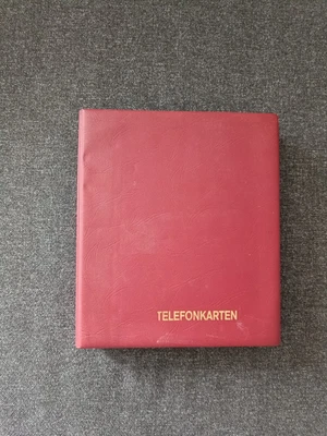 Telefonkarte Sammlung Ordner 90er 2000er selten Dachbodenfund - Bild 1 von 4