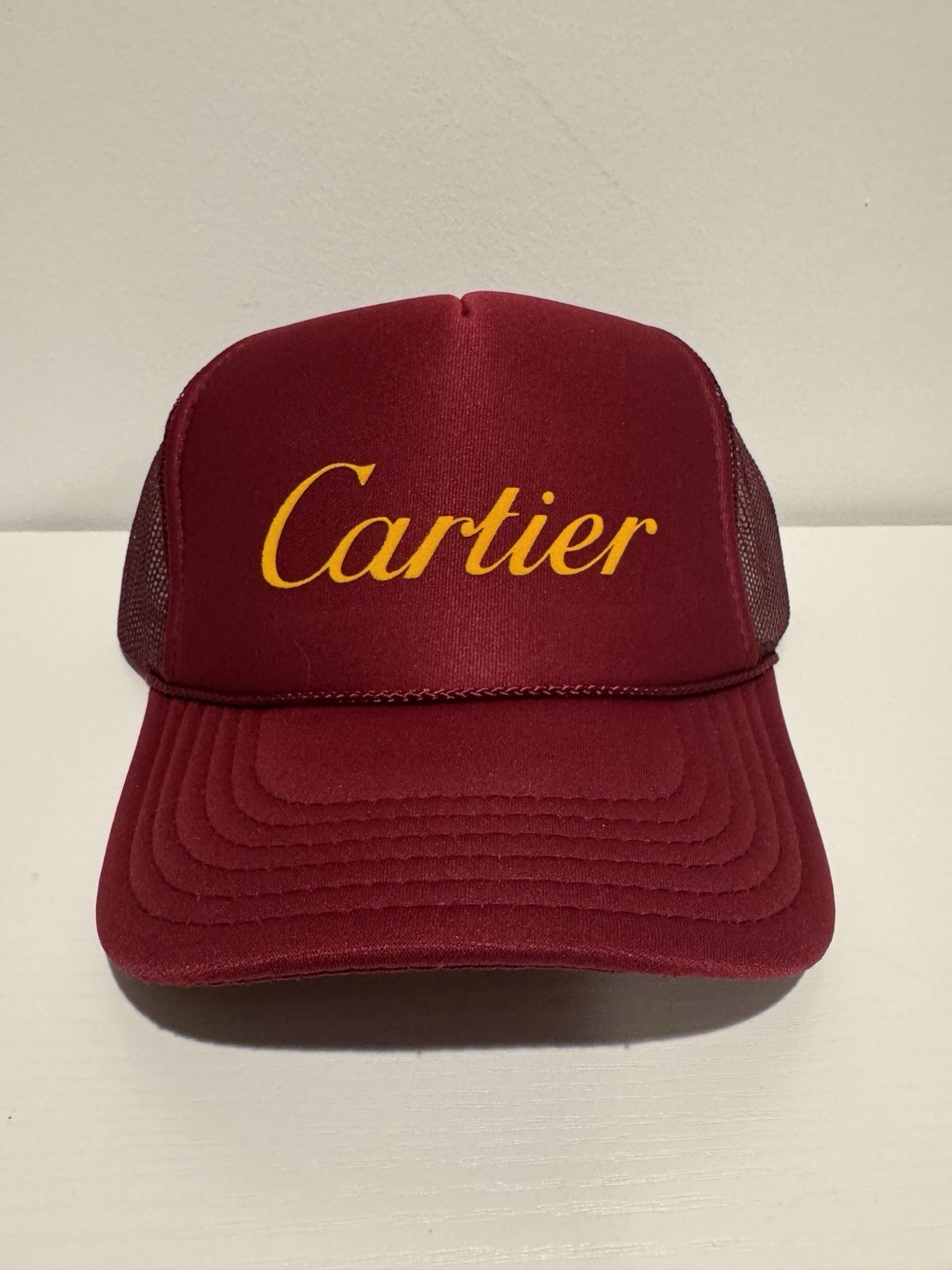Cartier Novelty Snap Back Trucker Hat Gallery Dept Chrome Hearts