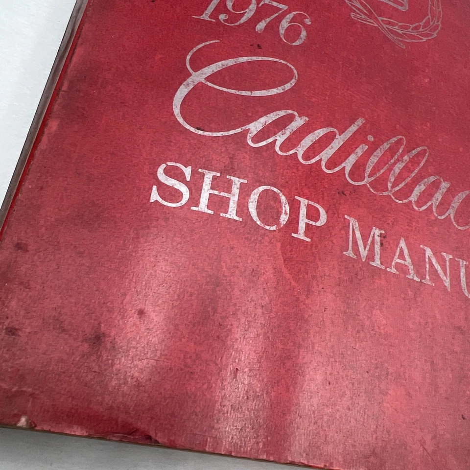 Cadillac 1976 manual de tienda con diagramas de cableado Calais Fleetwood Eldorado Brougham Foto 2 de 4