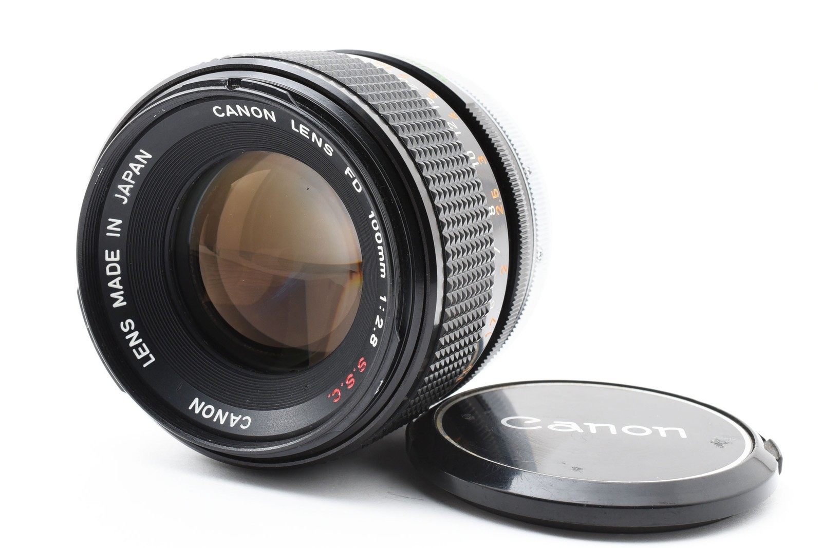 Canon Fd 100mm F2 Ssc Canon FD 100mm [Exc+5] Ssc Tele MF Objektiv Aus