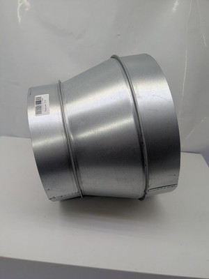 10 Zoll auf 8 Zoll Rundkanal Reduzierstück, verzinkter Stahl Adapter Hydro Grow Lüfter