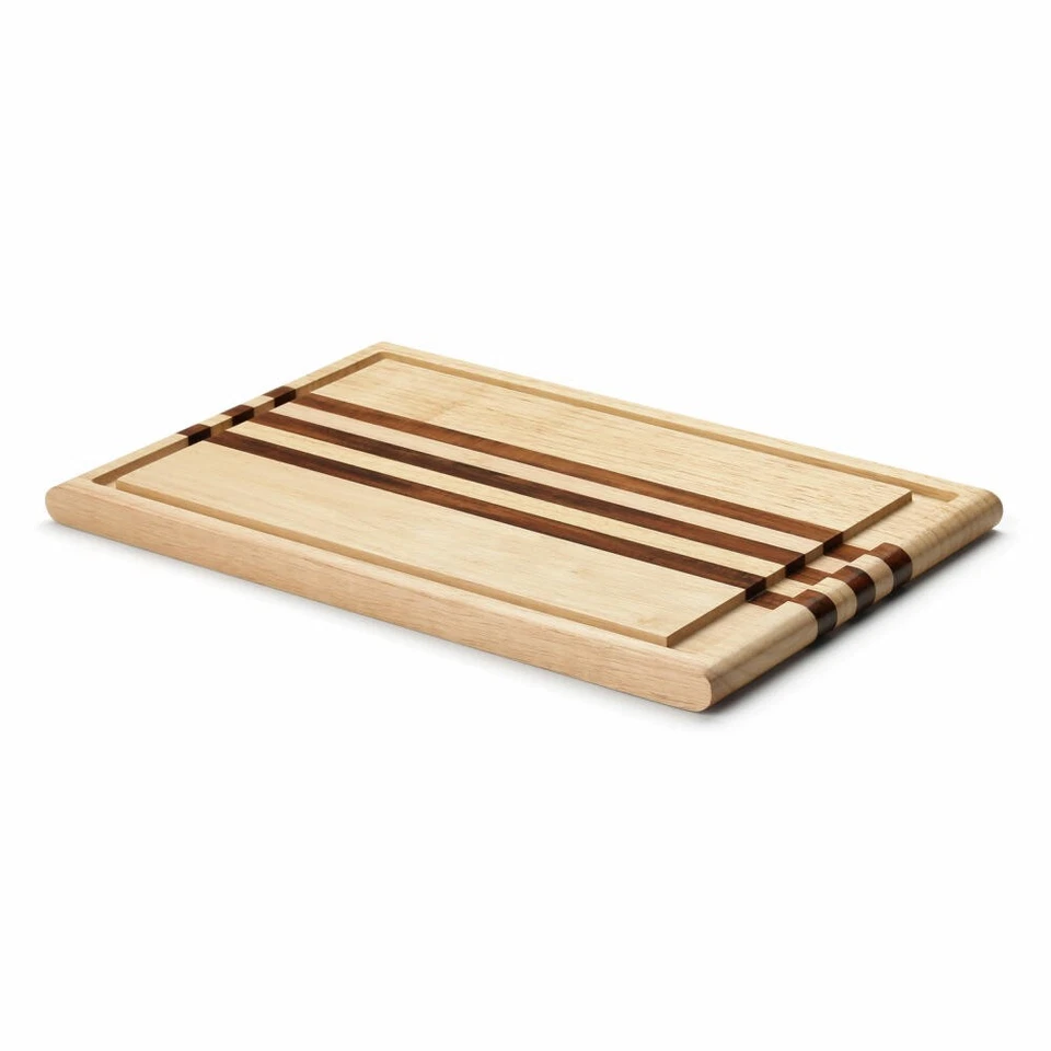 Continenta Planche à découper avec bandes Planche à découper en bois 37 x 25 cm - Photo 1/1