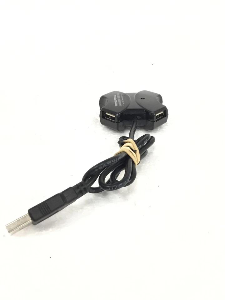 10 x новый Monoprice Aquamini USB концентратор, 4 порта высокой производительности концентратор, Бесплатная доставка - Изображение 4 из 4