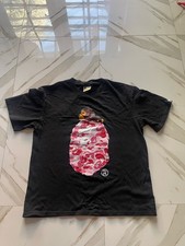 BAPE Bathing Ape ABC Camo Pink Baby Milo Tee Shirt Size L