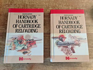 Hornady Handbook Of Cartridge Reloading 2 Volume Set 4th Edition 1993 Hardcover