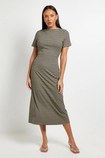 Principles Khaki T-Shirt Dress Womens Daywear Dresses