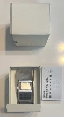 Casio DBC-611-1 Databank Calculator Stainless Steel Watch