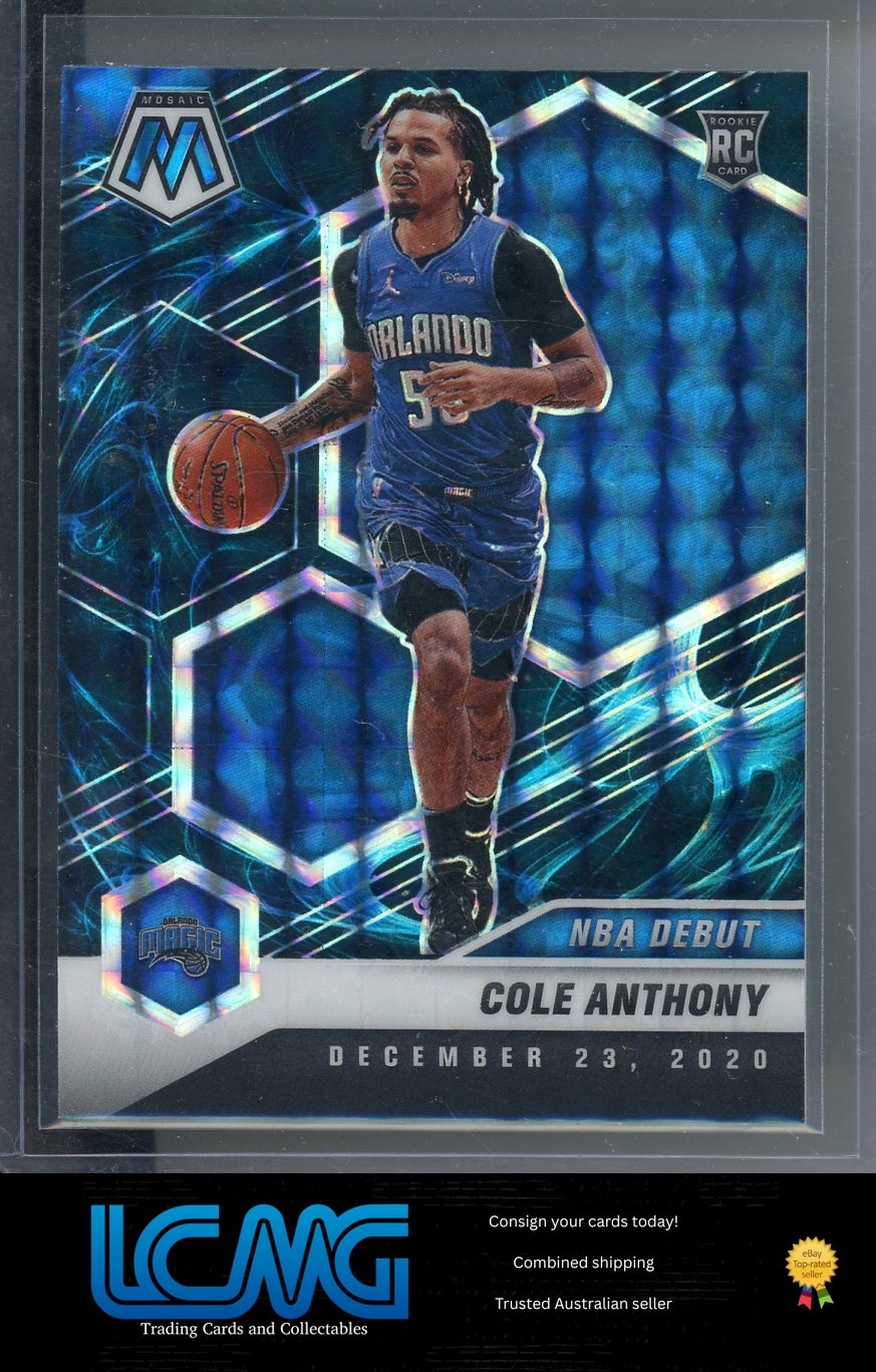 2020-21 Panini Mosaic #268 Cole Anthony Mosaic Genesis E8N