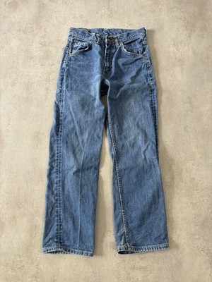 Vintage 1970s/1980s Lee Riders Cowboy Denim Faded straight Jeans Sanforized