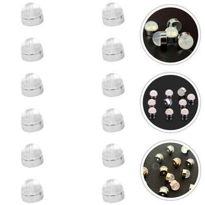 12 Pcs Ohrsteckerverschlüsse Ohrringverschlüsse Ohrringe Rücken Ohrringhalter