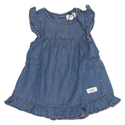 Newbie by KappAhl, Jeanskleid, Größe: 68, Blau, Baumwolle, Einfarbig, Denim #2j9