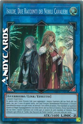 ISOLDE, ZWEI GESCHICHTEN DER EDLEN RITTER   Super R   AMDE IT052   1Ed   Yugioh!