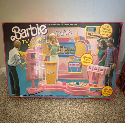 NEW IN BOX Barbie TV Game Show Playset  #7766