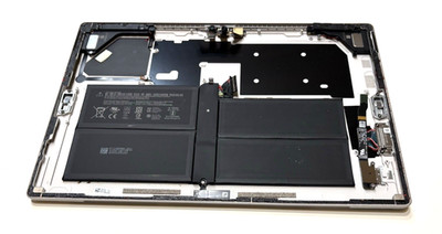 Microsoft Surface Pro 7 1866 Original Housing Back Cover Case Battery 93% Life