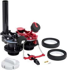 American Standard Vormax Toilet Flush Valve Replacement, Complete Assembly