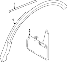 Genuine Audi Trim 85H-853-377-B-T94