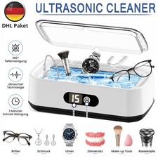 26 Neues Modell Ultraschall Reinigungsger&auml;t UV F&uuml;r Brillen Schmuck Zahnprothesen