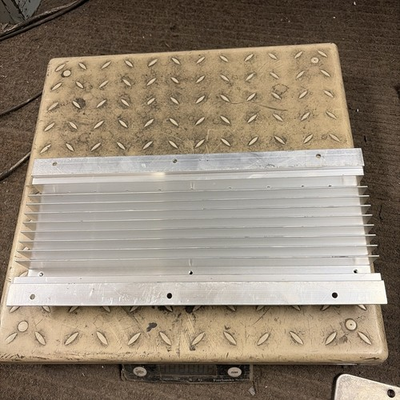 #ad Large Aluminum Heat Sink 12 3 4” x 5 9 16” x 1 1 4” and 2.5 pounds $35.00