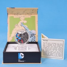 Kanada 10 $ 2015 DC Comics Gauntlet Superman 1/2 OZ Silber 9999 proof OVP