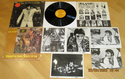 Elvis 1970 USA & Ostdeutschland Amiga TTWII Komplettset LP mit 5 Cinch Bonus !