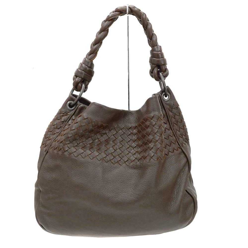 Bottega Veneta — Bottega Veneta One Shoulder Bag 174526 Leather Brown Women's KNB1084 #KNB1084