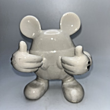 Disney Mickey Mouse Ceramic White Toothbrush Holder