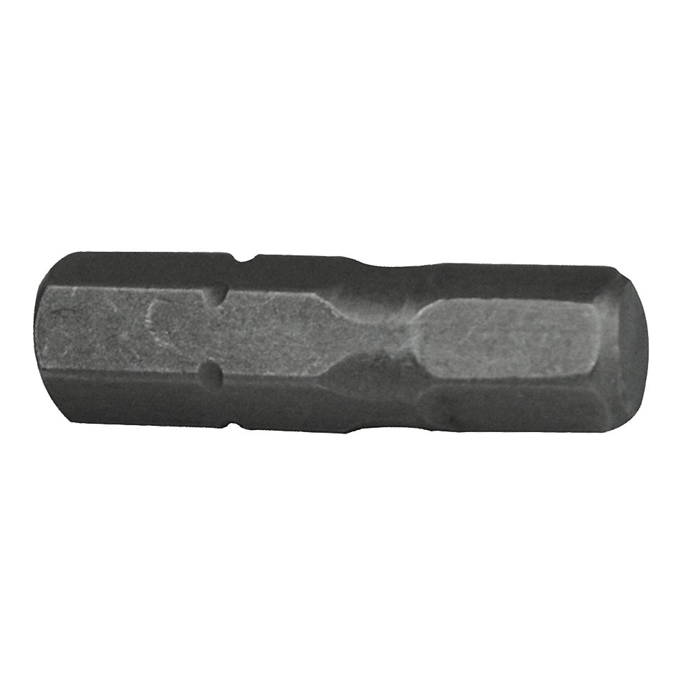 Faithfull Hex S2 Grade Steel Screwdriver Bits 5 x 25mm (Pack 3)