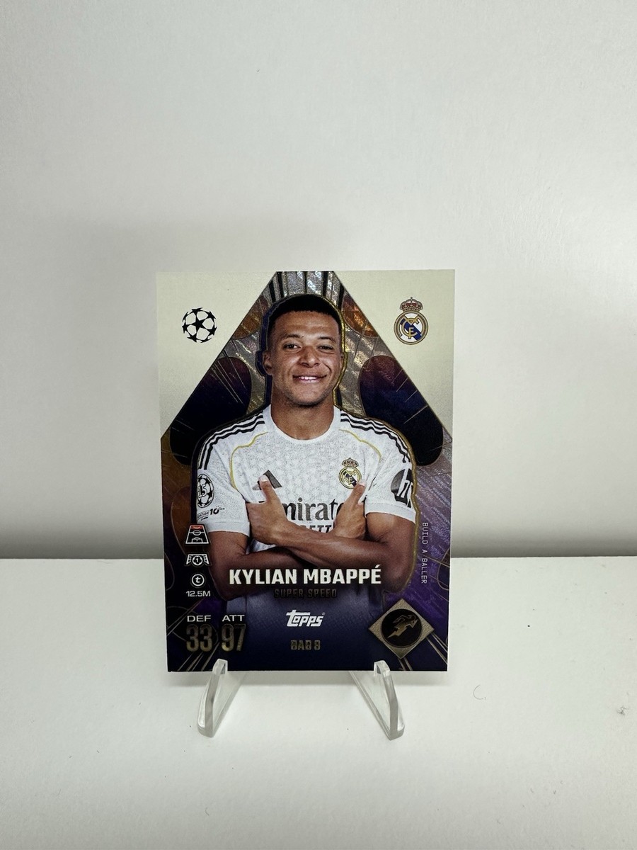 Topps Match Attax Extra 25/26 Build A Baller BAB8 Kylian Mbappe
