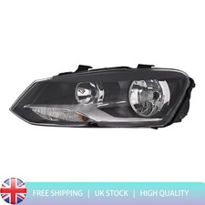 Passenger Side Left Headlight For VW Polo Mk5 6R 2009-2015 6R2941007E