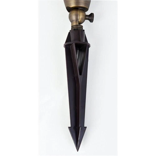 Elitco Lighting Aera Traditional Outdoor Cast Brass Spot Light in Antique Brass - Picture 8 of 8