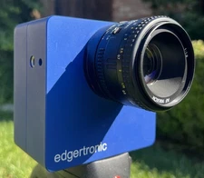 Edgertronic SC1 Monochrome Camera 16 GB W/ Nikon 50mm F1.8 - Baseball/Sport