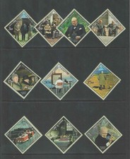 UMM AL QIWAIN Stamps MLH Scott #60-69 -Winston Churchill Good Value Take a Look!