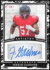 2022 SAGE Artistry #A-FG Ferrod Gardner Autographs Silver